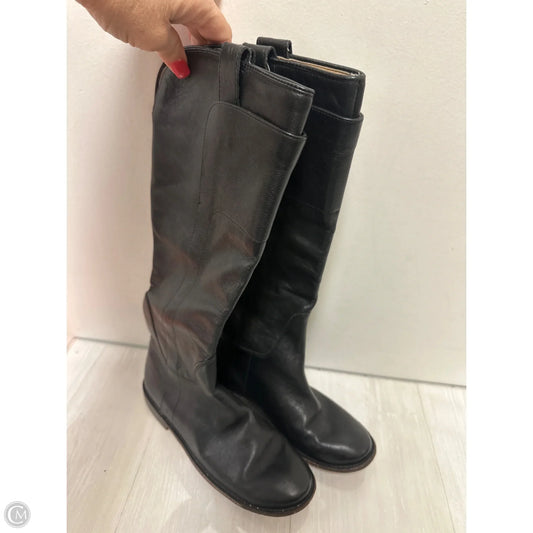 Boots Designer By Frye In Black, Size: 5.5