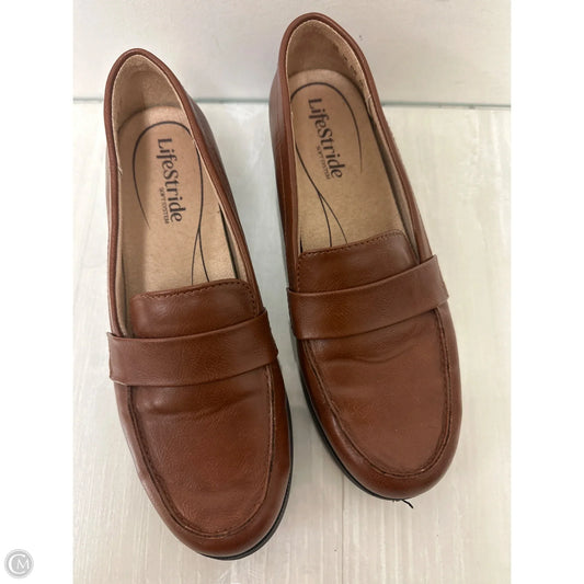 Shoes Flats By Life Stride In Tan, Size: 8