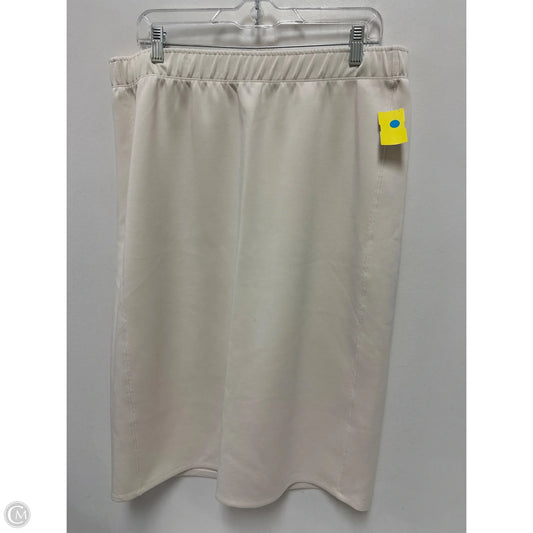 Skirt Midi By A New Day In Cream, Size: 12