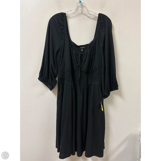Dress Casual Short By Torrid In Black, Size: 2x