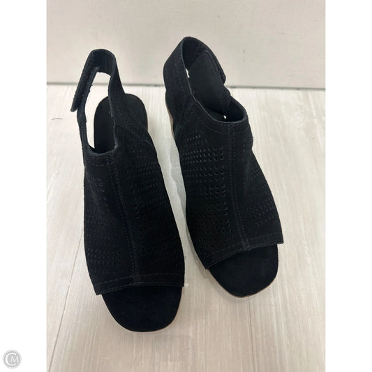 Sandals Heels Block By Sonoma In Black, Size: 7.5