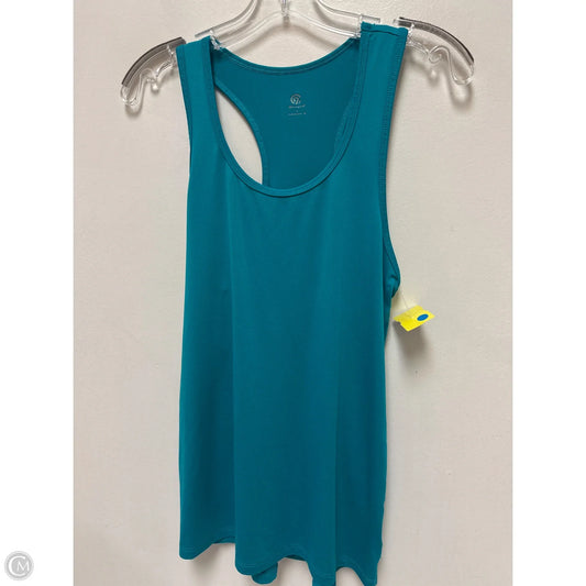 Athletic Tank Top By Champion In Teal, Size: S