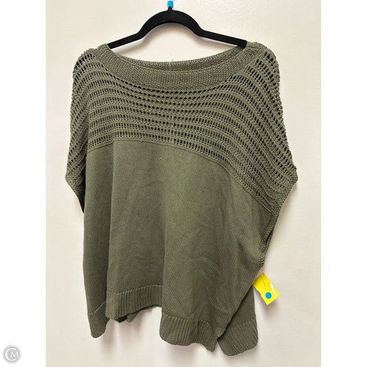 Sweater Short Sleeve By Max Studio In Green, Size: M