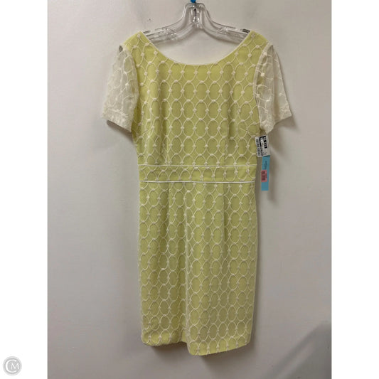 Dress Casual Short By Antonio Melani In Yellow, Size: S