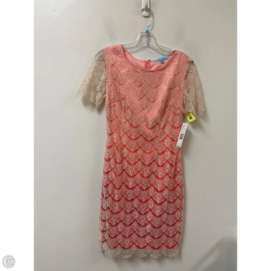 Dress Casual Short By Antonio Melani In Pink, Size: S