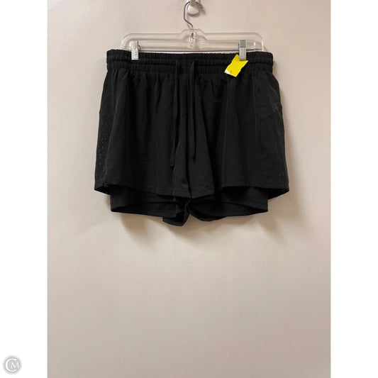 Athletic Shorts By Clothes Mentor In Black, Size: 1x