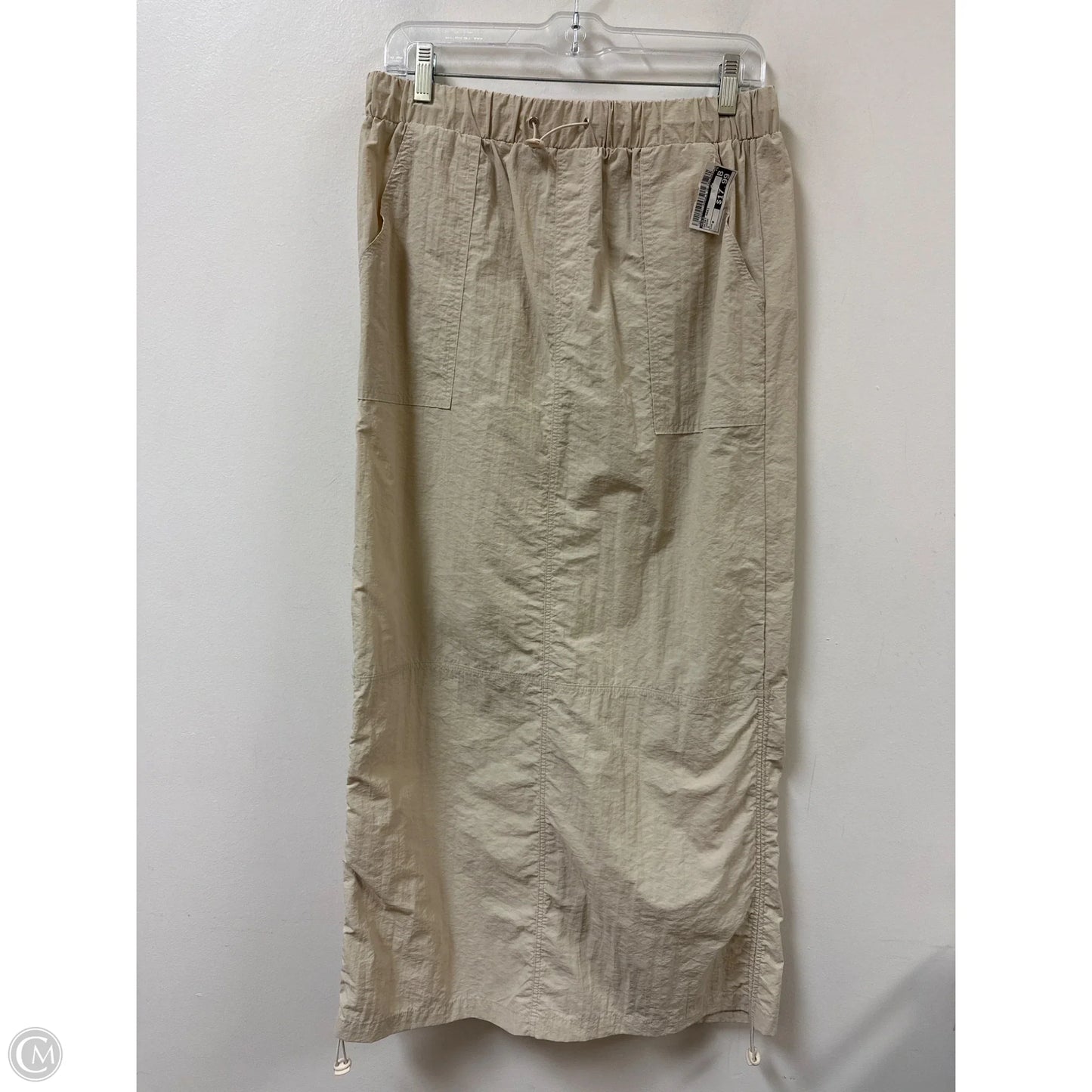 Skirt Maxi By Wilo In Cream, Size: 8