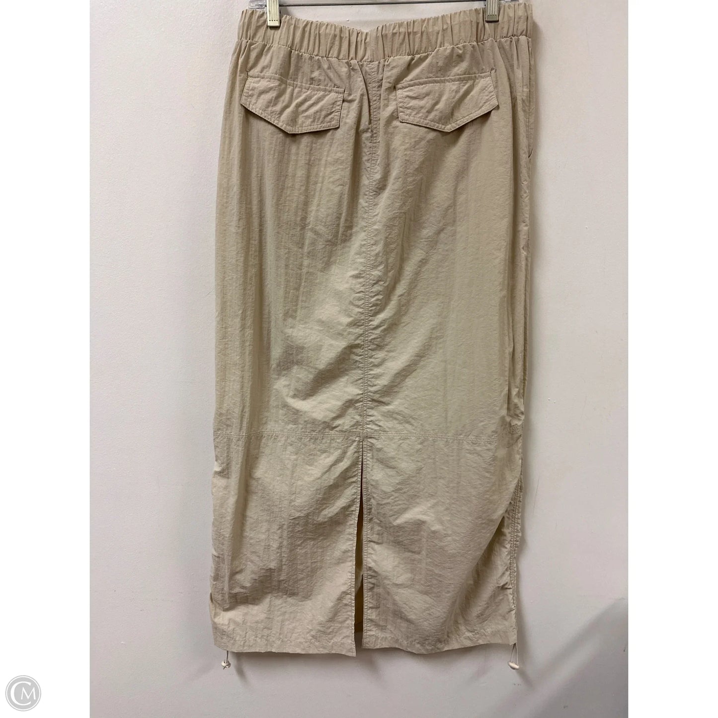 Skirt Maxi By Wilo In Cream, Size: 8