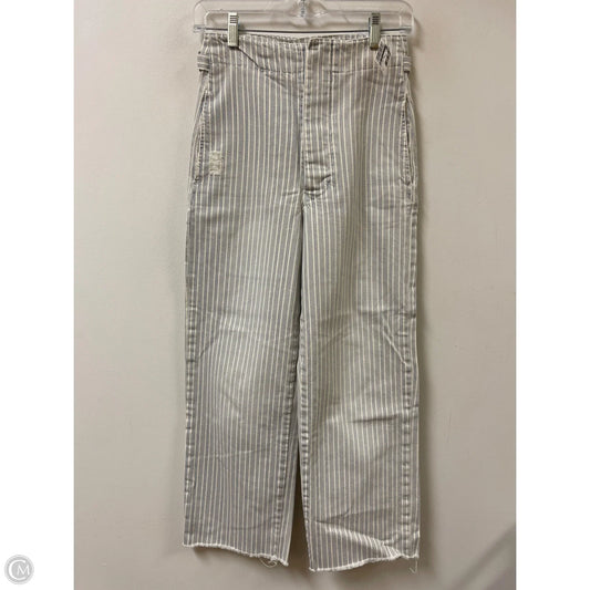 Pants Wide Leg By Asos In Blue & White, Size: 2