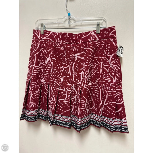 Athletic Skort By Chicos In Red, Size: 8
