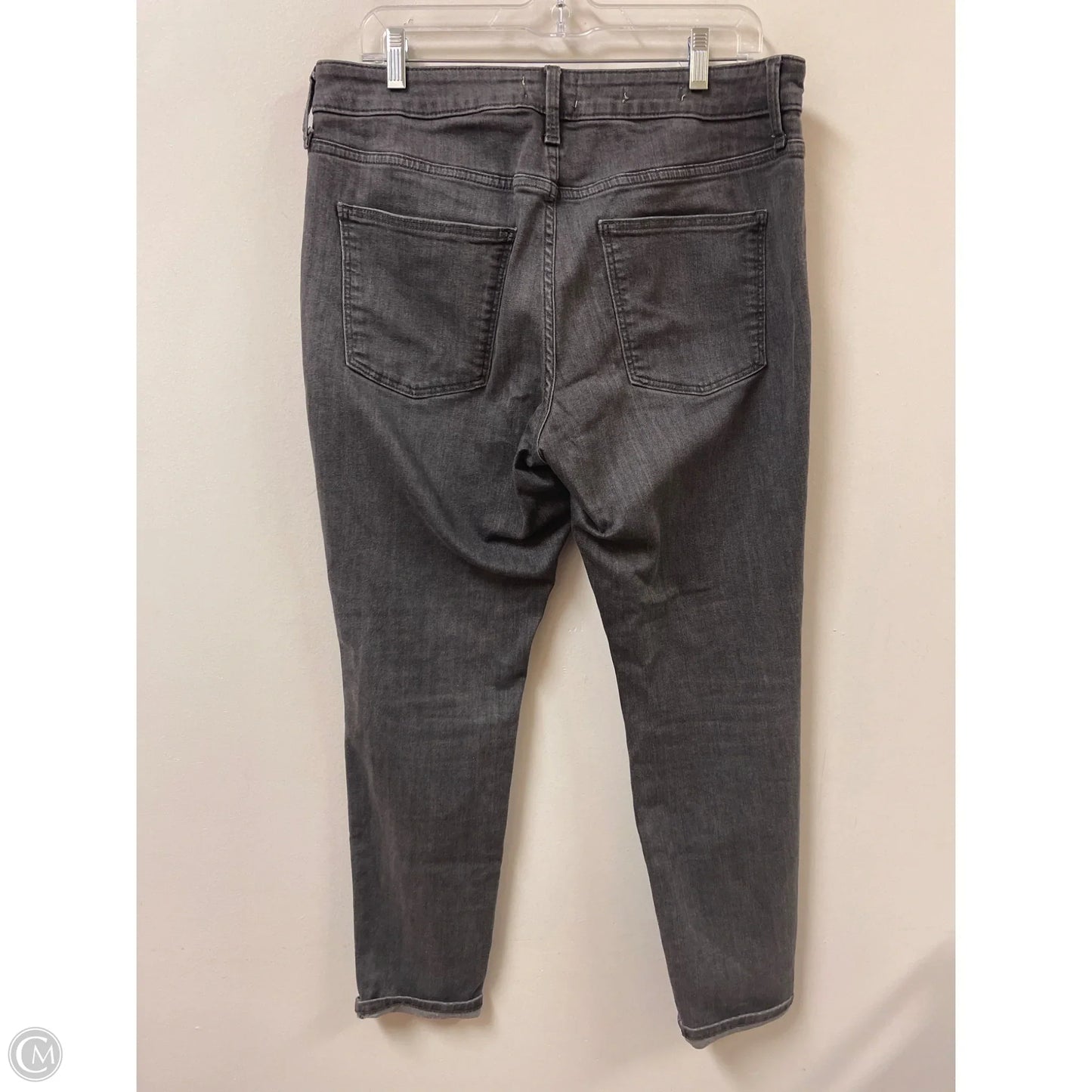 Jeans Skinny By Universal Thread In Grey Denim, Size: 14