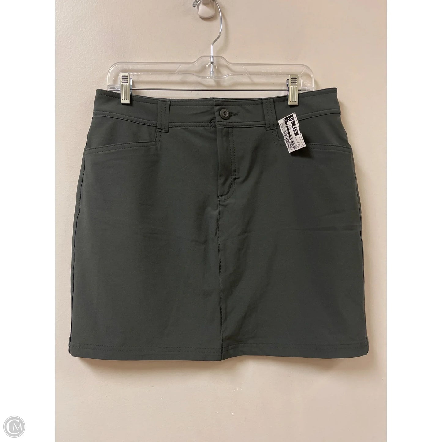 Athletic Skort By Eddie Bauer In Grey, Size: 6