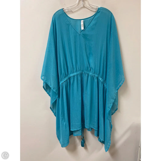 Swimwear Cover-up By Lane Bryant In Blue, Size: 3x