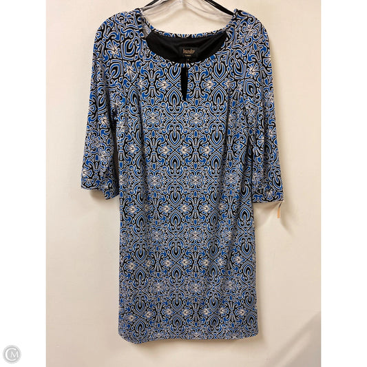 Dress Casual Short By Laundry In Black & Blue, Size: S