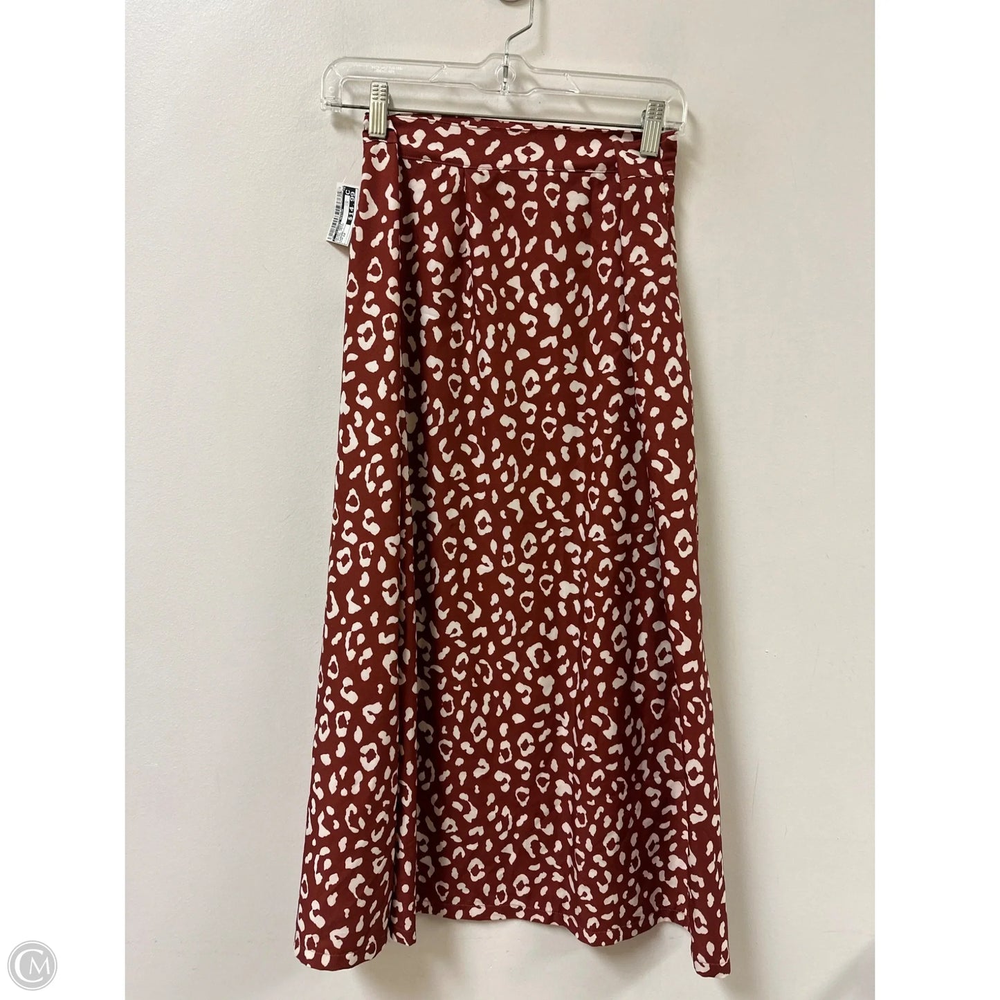 Skirt Maxi By Clothes Mentor In Animal Print, Size: 12