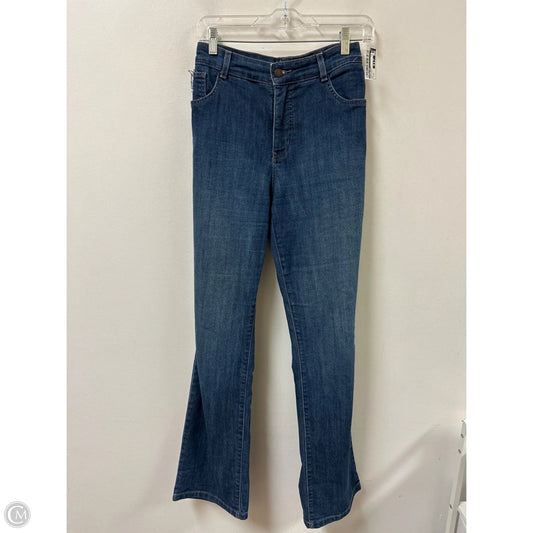 Jeans Skinny By Bandolino In Blue Denim, Size: 12