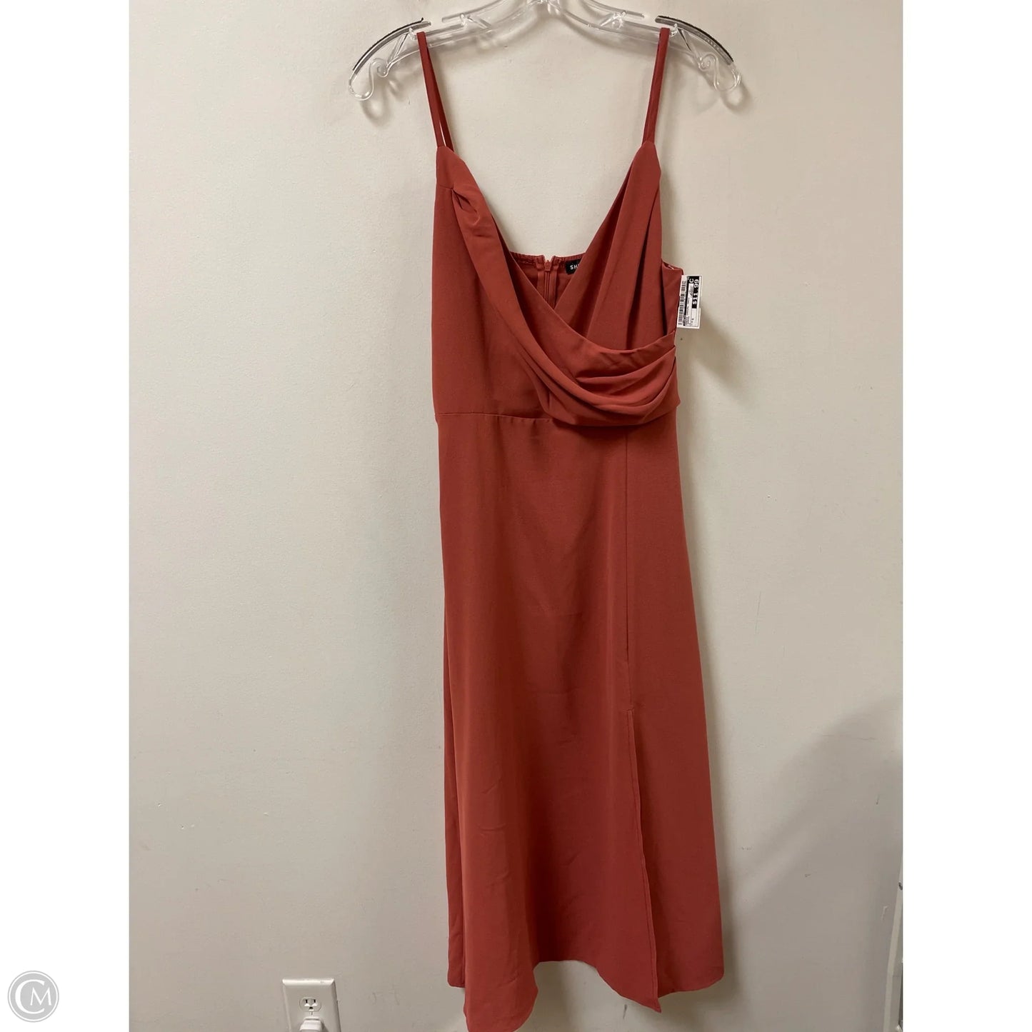 Dress Casual Maxi By Shein In Orange, Size: S