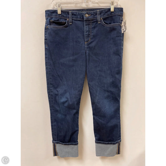 Jeans Cropped By Joes Jeans In Blue Denim, Size: 10