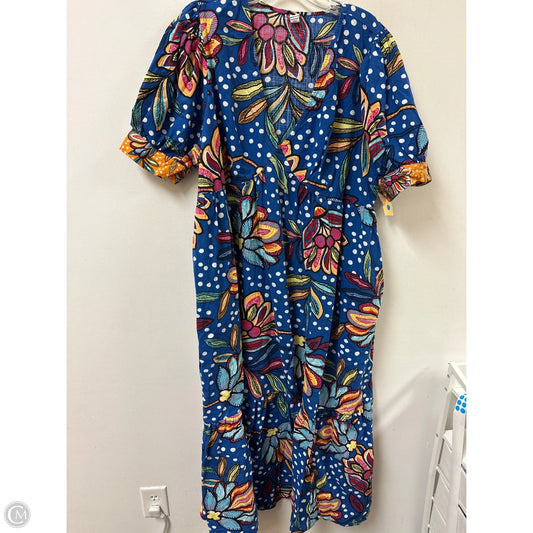 Dress Casual Maxi By Target-designer In Floral Print, Size: 1x