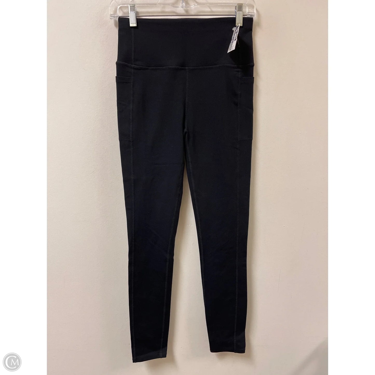 Athletic Leggings By Skechers In Black, Size: S