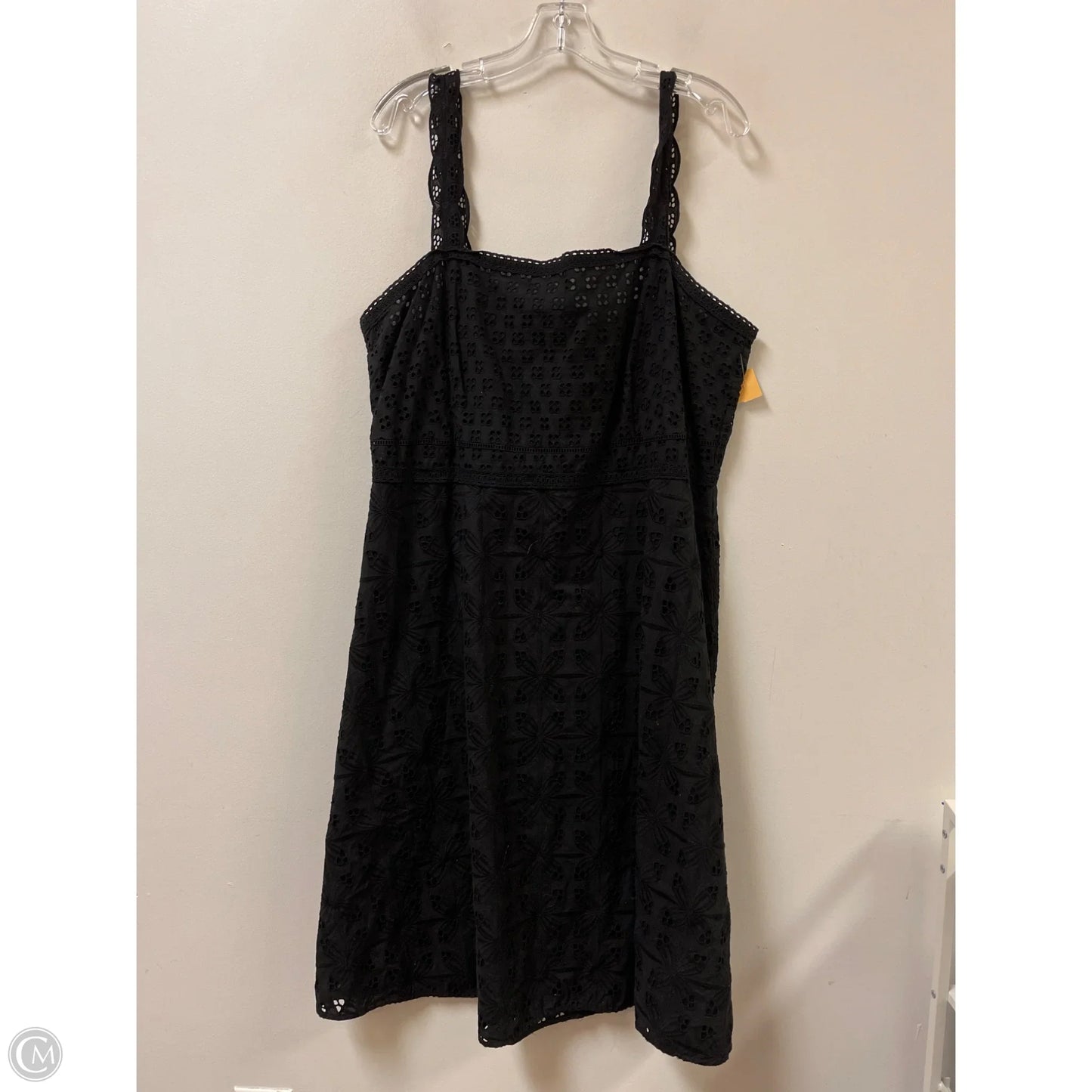 Dress Casual Short By Ann Taylor In Black, Size: 1x