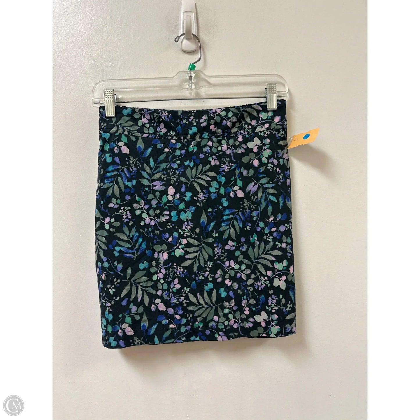 Athletic Skort By J. Jill In Black & Green, Size: 10p