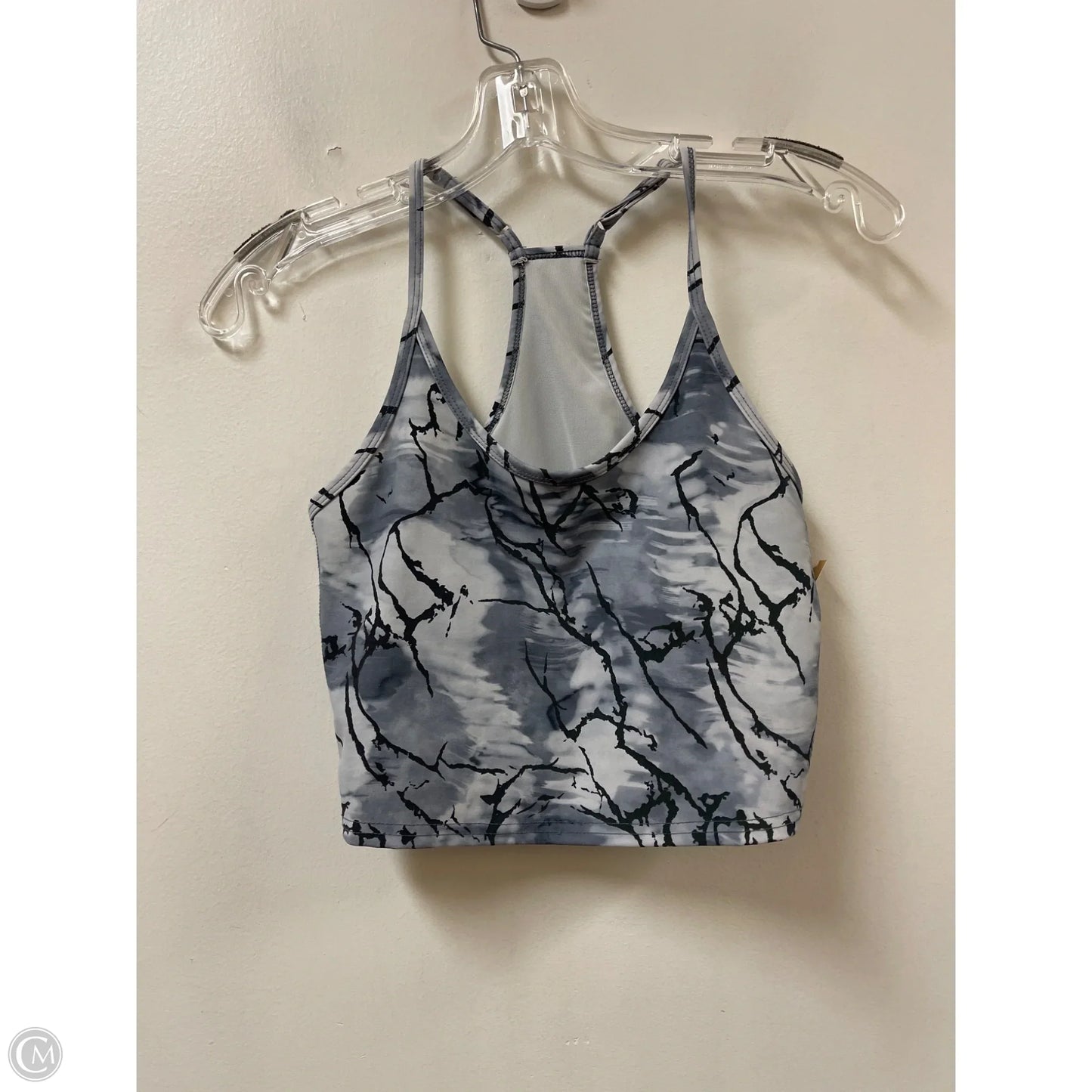Athletic Bra By Mono B In Grey, Size: S