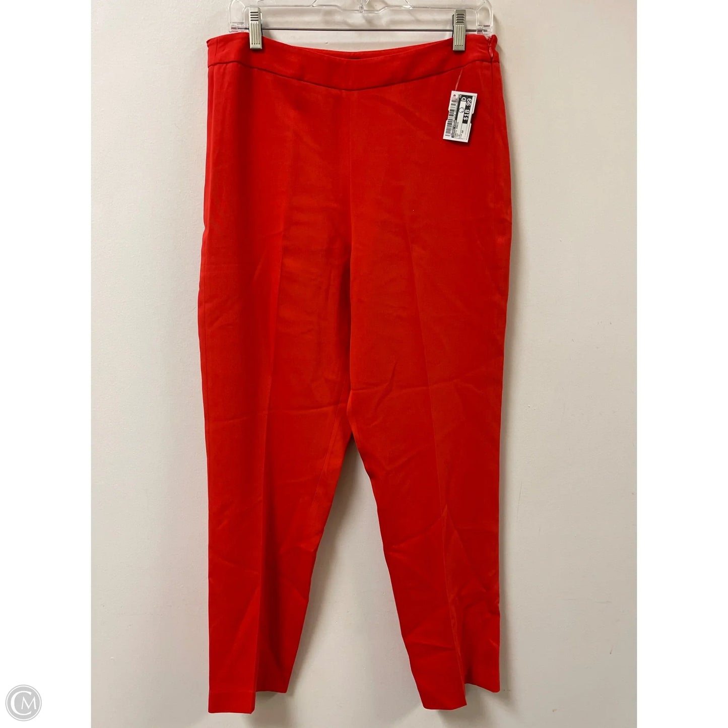 Pants Dress By Donna Karan In Red, Size: 10