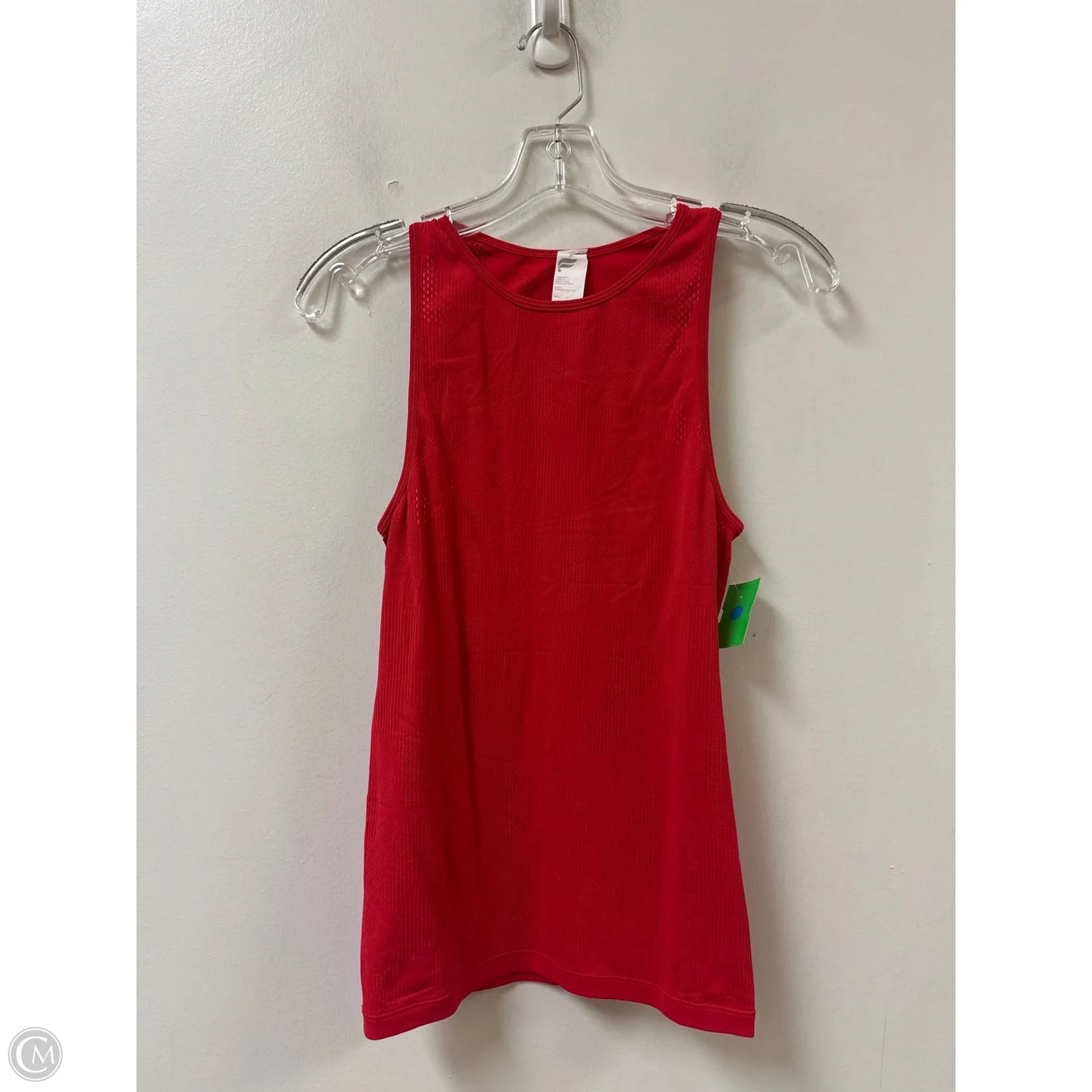 Athletic Tank Top By Fabletics In Red, Size: M