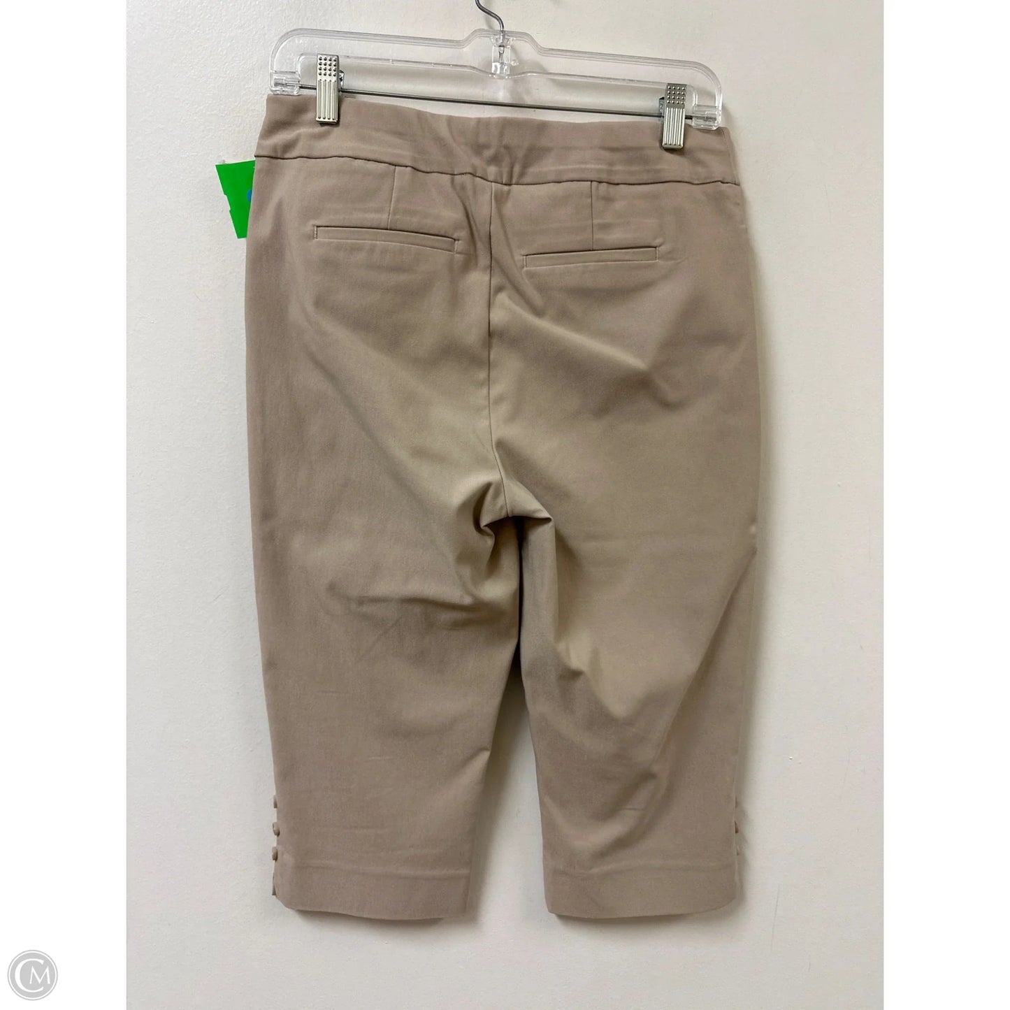 Pants Cropped By Chicos In Cream, Size: 4