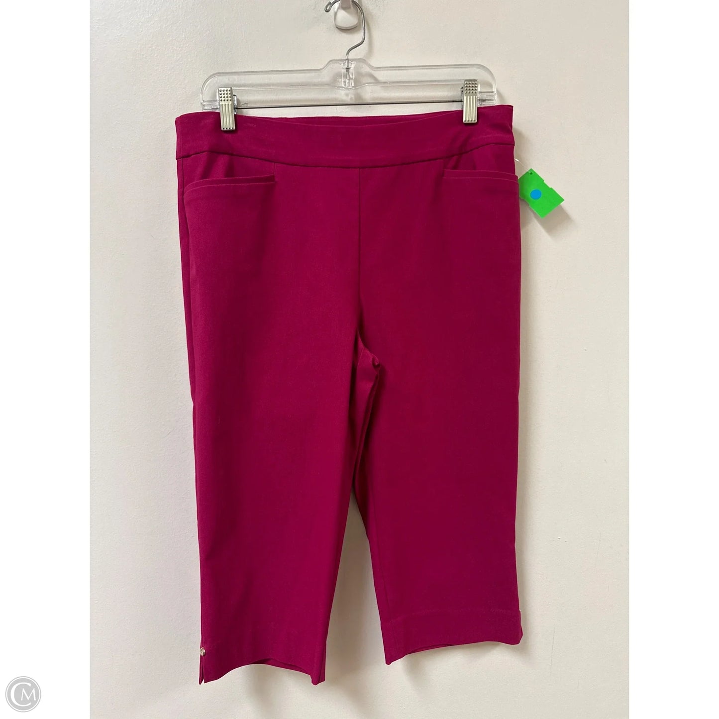 Pants Cropped By Chicos In Pink, Size: 8