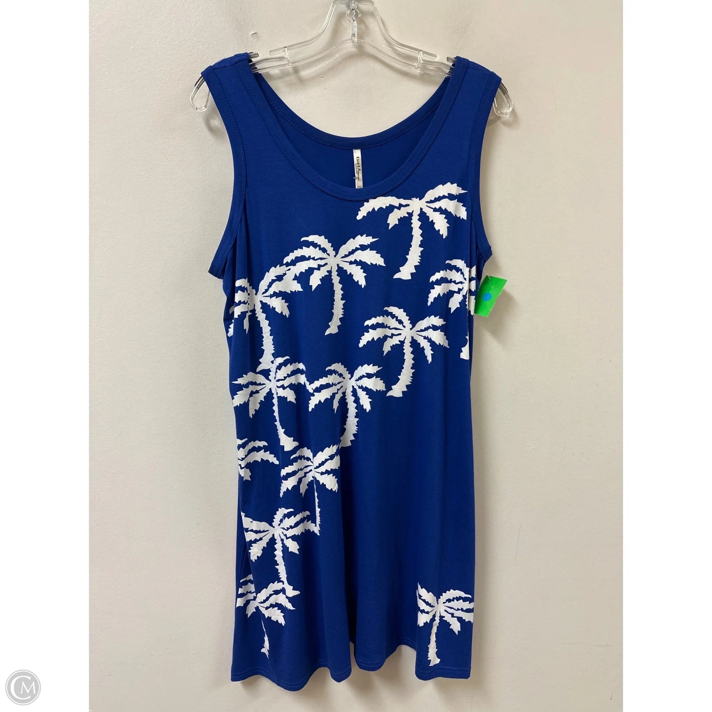 Tunic Sleeveless By Clothes Mentor In Blue, Size: Osfm