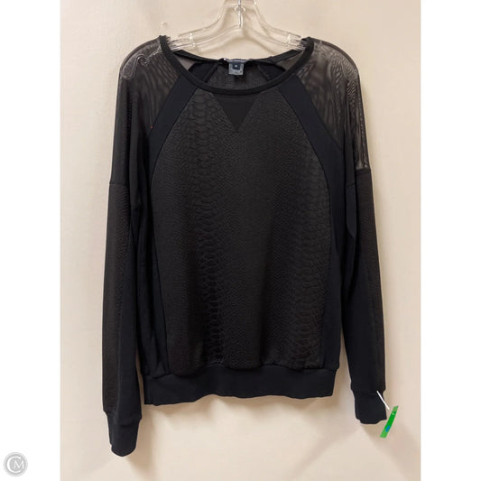 Top Long Sleeve By French Connection In Black, Size: M