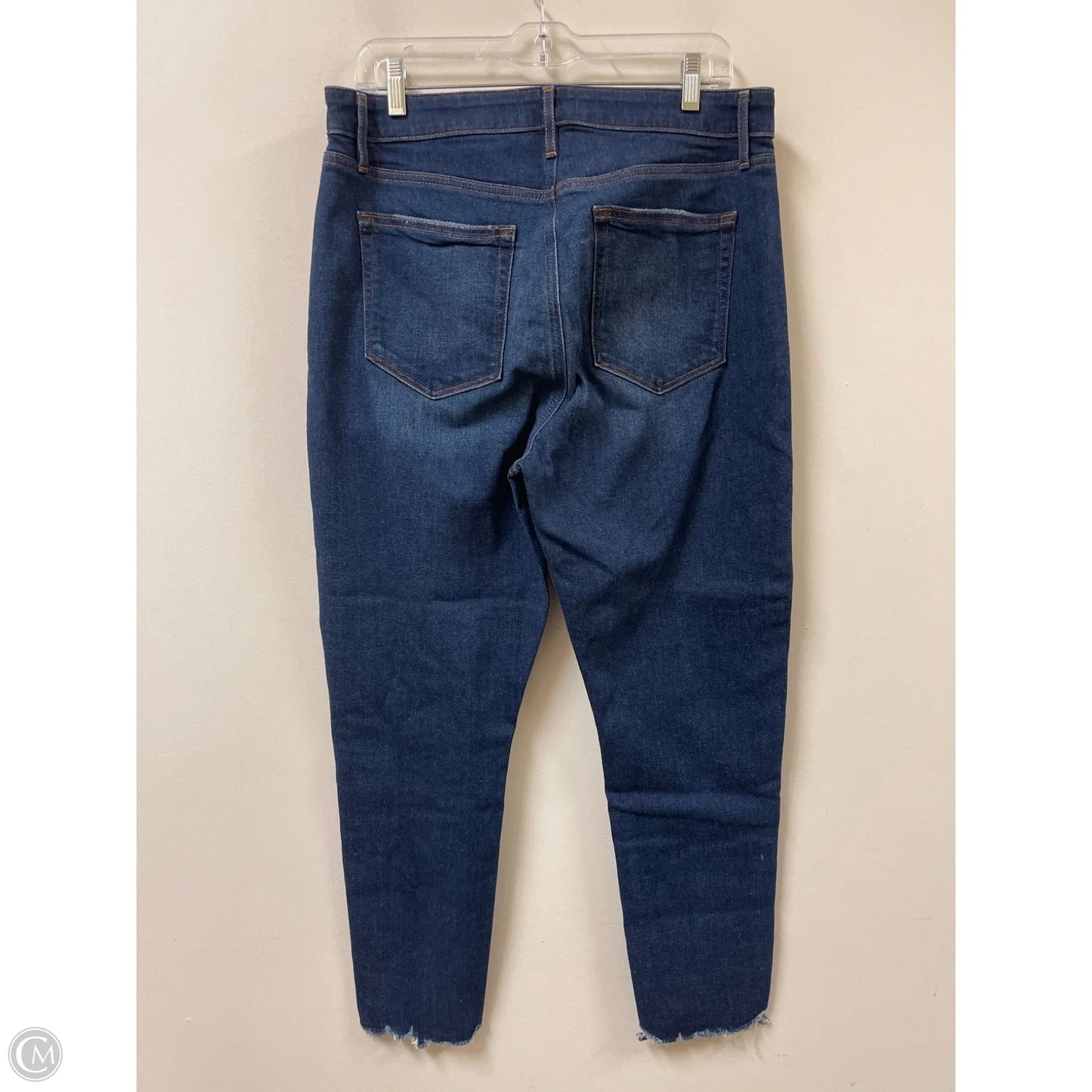 Jeans Skinny By Loft In Blue Denim, Size: 12