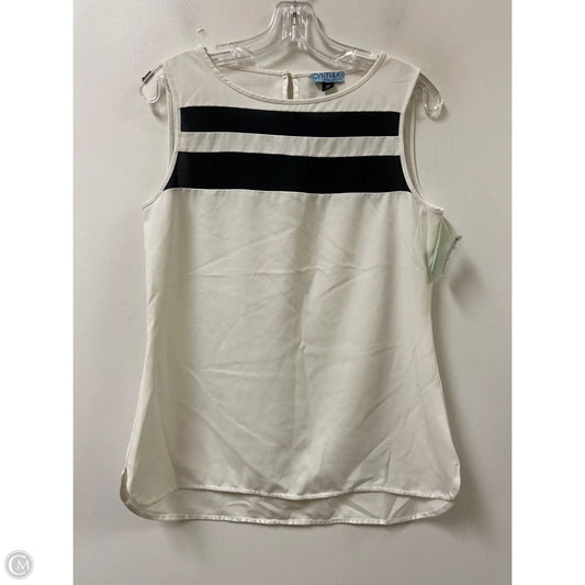 Tunic Sleeveless By Cynthia Rowley In Cream, Size: M