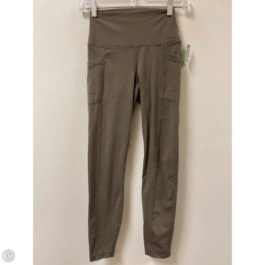 Athletic Leggings By Clothes Mentor In Brown, Size: S