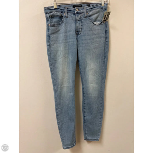Jeans Skinny By Lucky Brand In Blue Denim, Size: 4