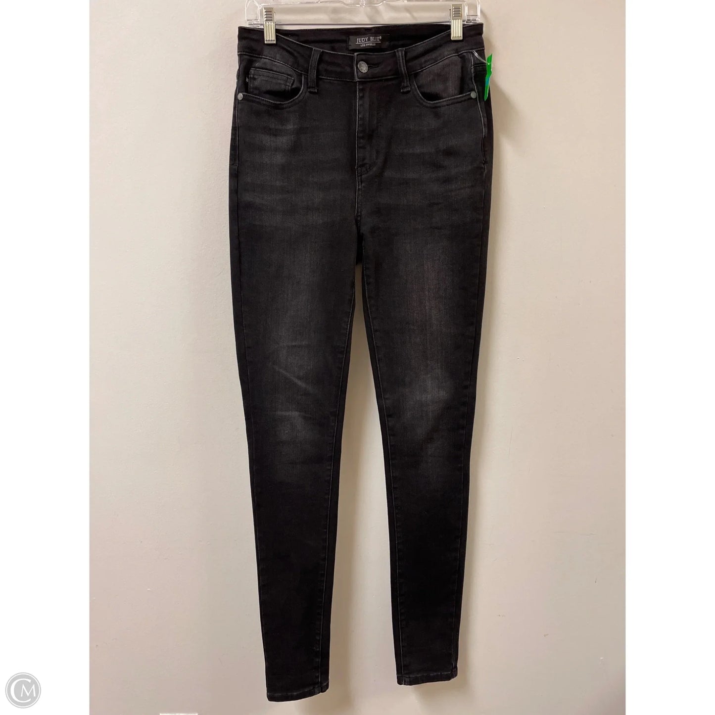 Jeans Skinny By Judy Blue In Black Denim, Size: 6