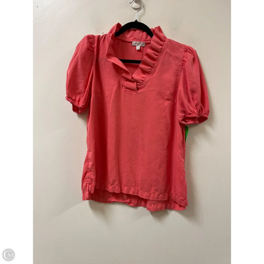Top Short Sleeve By Crown And Ivy In Pink, Size: M