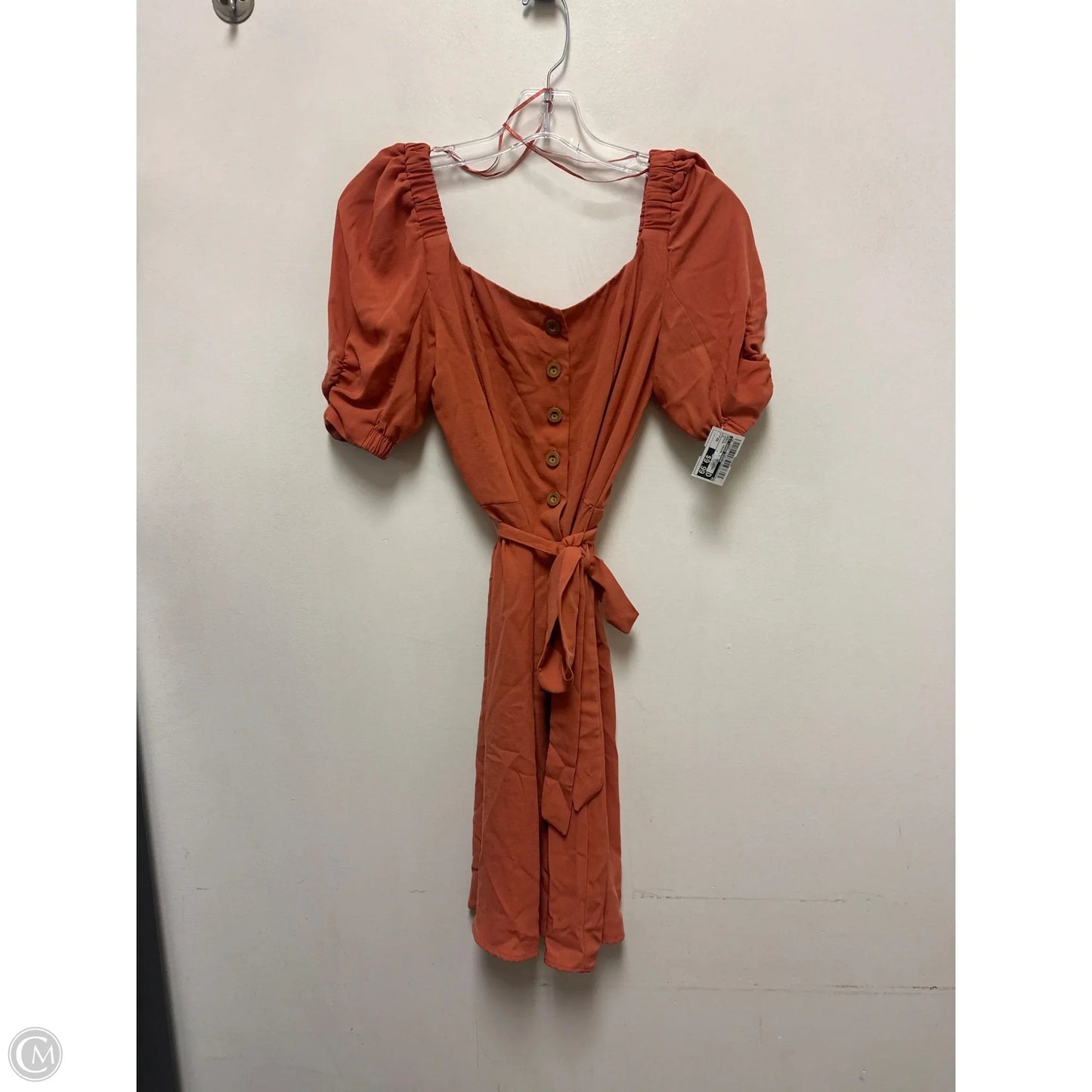Dress Casual Short By Lc Lauren Conrad In Orange, Size: Xs