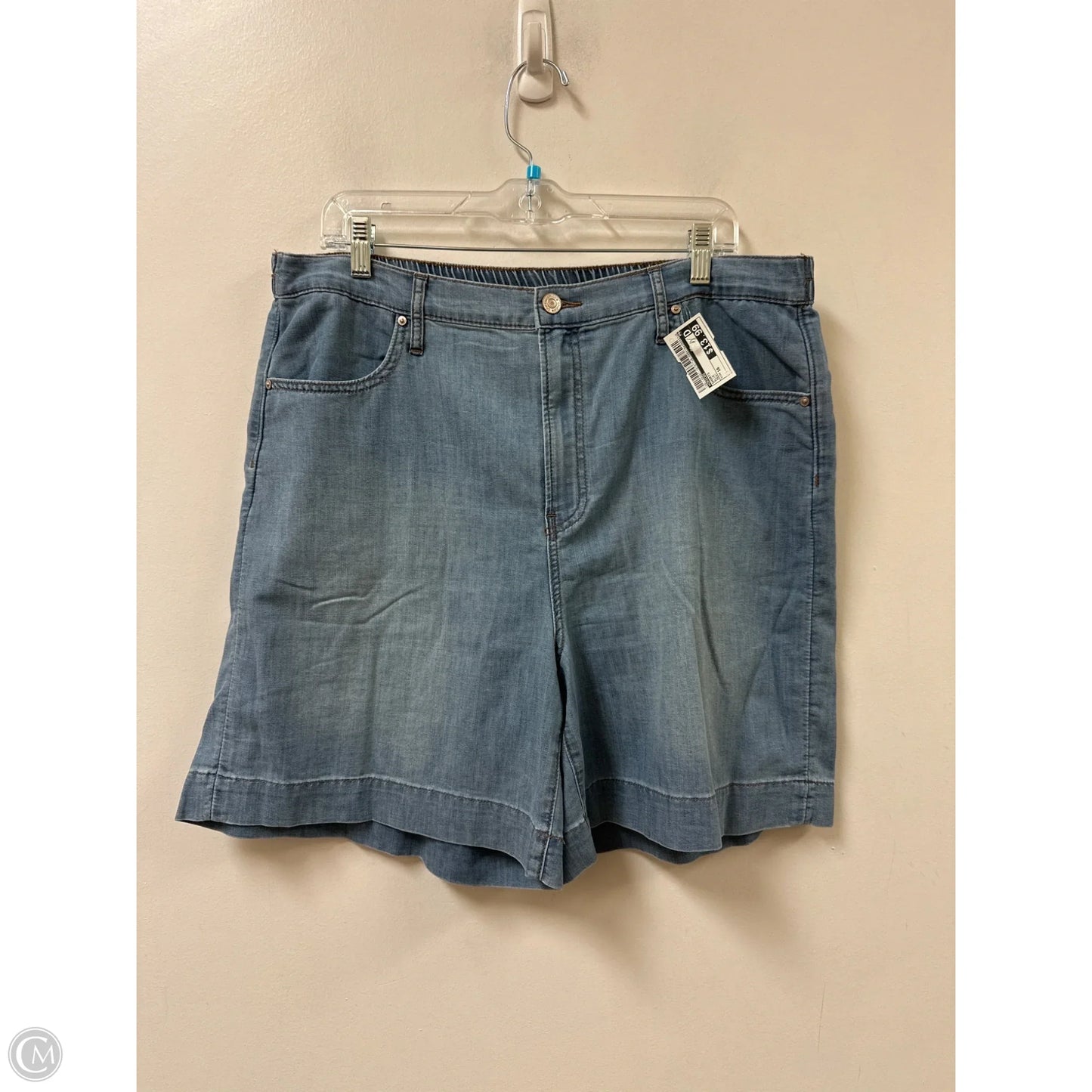 Shorts By Chicos In Blue, Size: 16