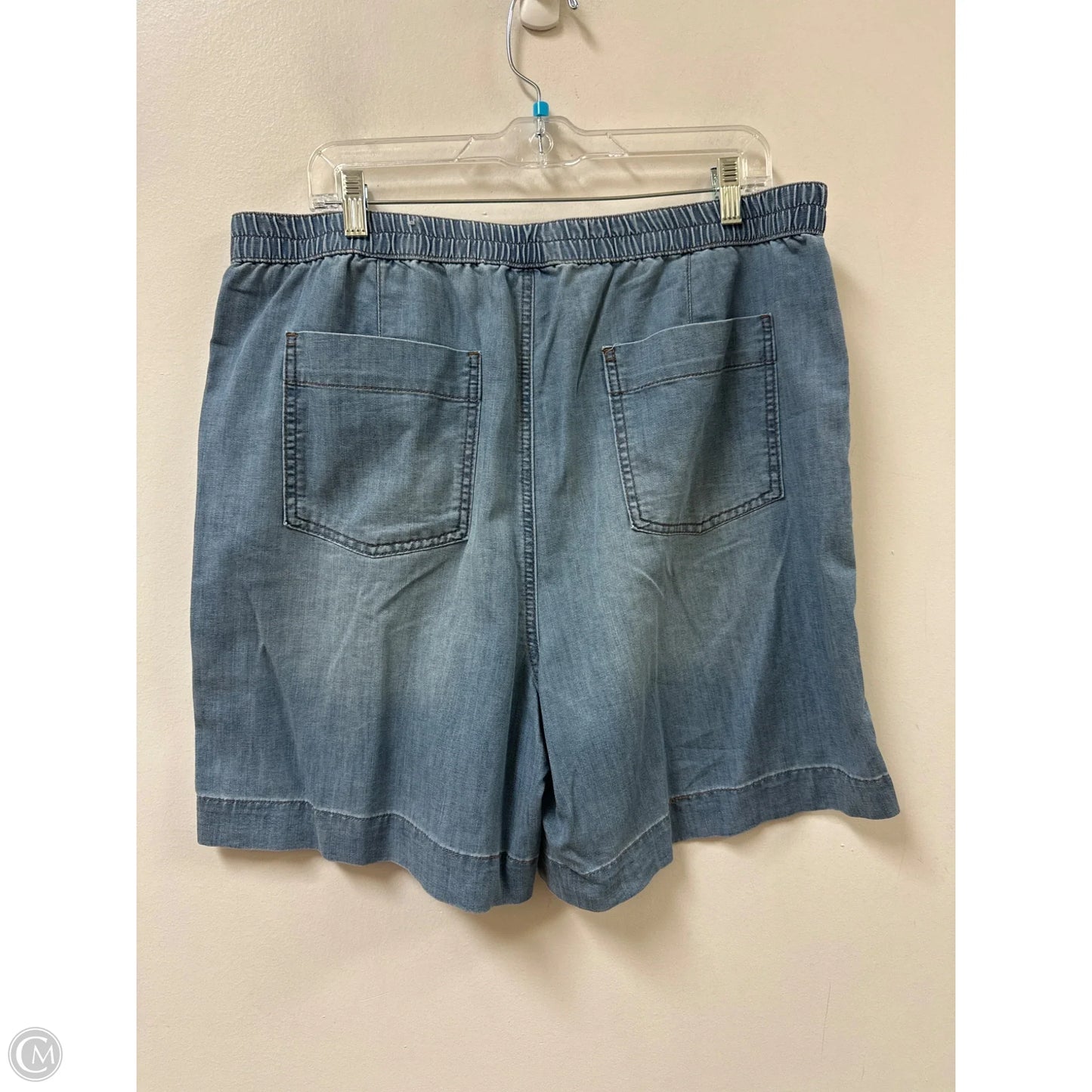 Shorts By Chicos In Blue, Size: 16