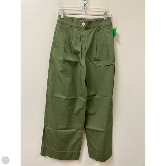 Pants Wide Leg By Loft In Green, Size: 0