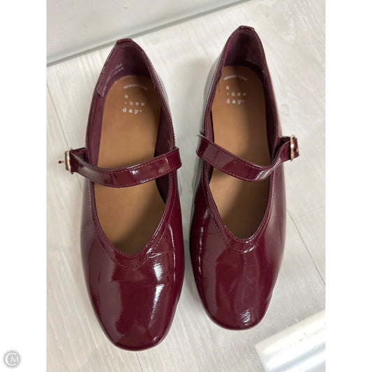 Shoes Flats By A New Day In Red, Size: 6