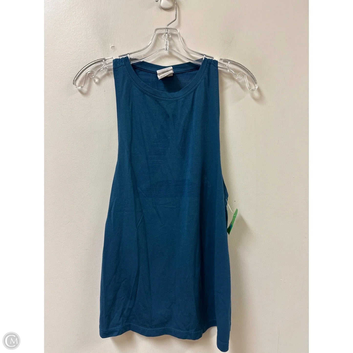 Athletic Tank Top By Reebok In Blue, Size: M