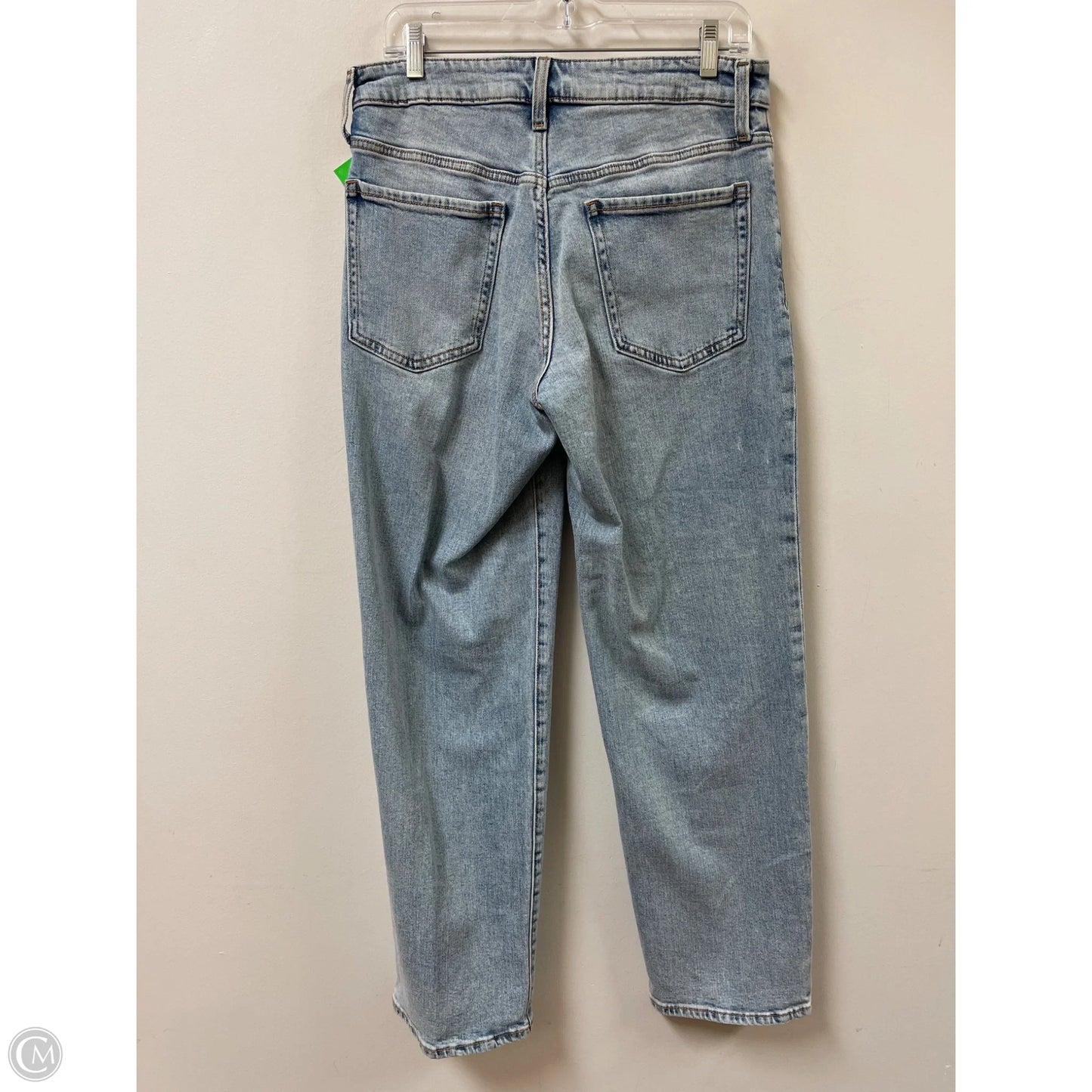 Jeans Straight By Old Navy In Blue Denim, Size: 10