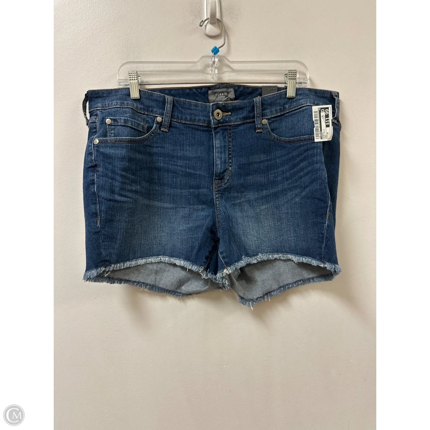 Shorts By Torrid In Blue Denim, Size: 16