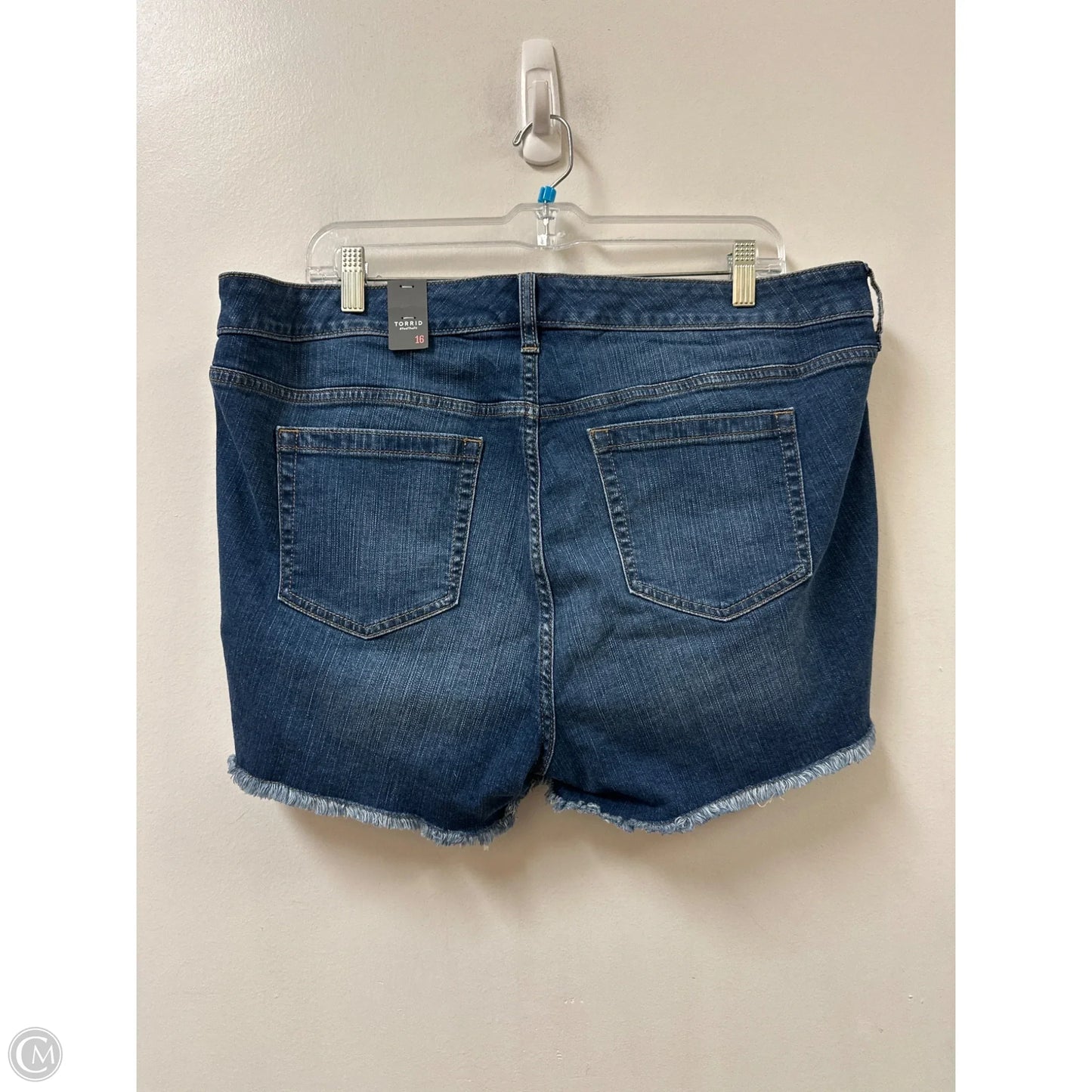 Shorts By Torrid In Blue Denim, Size: 16