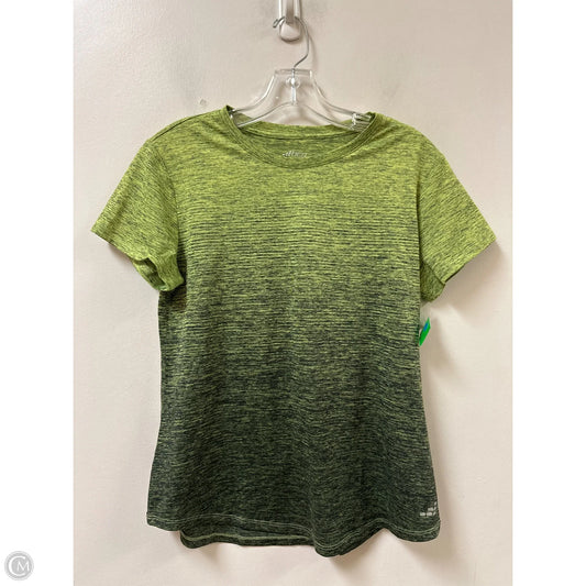 Athletic Top Short Sleeve By Bcg In Green, Size: M