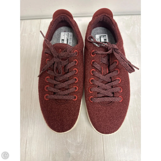 Shoes Sneakers By Allbirds In Red, Size: 9